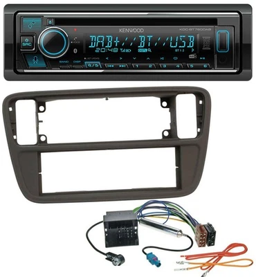 Kenwood MP3 Bluetooth DAB USB CD Autoradio für VW Up (AA, AAN, 2011-2016) - Bild 1 von 4