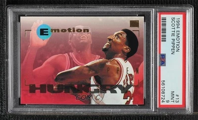 1994-95 Skybox Emotion Scottie Pippen #13 PSA 9 MINT HOF - Image 1 of 2