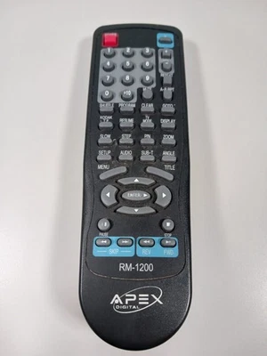 Mando a distancia para reproductor de DVD Apex Digital RM-1200 AD1200 HDIH120 HDIH1200 AD-1010 AD-1110 Foto 1 de 4