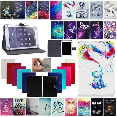 Flip Leather Tablet Fold Case Cover Stand For Telstra Enhanced Tablet 10.1"  AU - Image 1 of 4