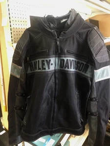 Harley Davidson Herren große Reitjacke, Classic Cruiser Mesh mit Innenfutter - Bild 1 von 7
