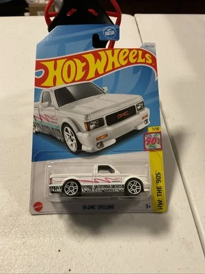GMC Syclone 226/250 Hot Wheels Mainline '91 2024 blanco HW: los años 90 7/10 Foto 1 de 2