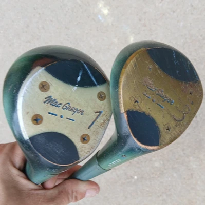 Macgregor Caqui Primera Dama Driver y 3 Madera Damas Flex Acero Derecha Foto 1 de 4