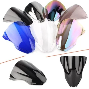 Motorcycle Front Windshield Wingproof Screen For Kawasaki ZX-10R 2016-2018 2017 - Foto 1 di 12