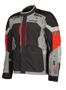 Klim Latitude Gore-Tex Adventure Touring Jacket Mens EU 50 (US40) - NEW Red/Gray - Picture 1 of 5