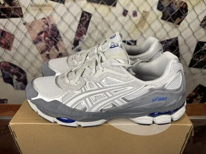 Asics Gel-NYC Gris Glaciar Grava 1203A383 025 Para hombres Talla 13 - Imagen 1 de 10