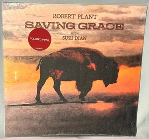 LP ROBERT PLANT Saving Grace (Color Vinyl WARNER 2025) w/Suzi Dian NEW MT SEALED - Picture 1 of 2