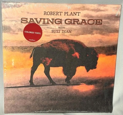LP ROBERT PLANT Saving Grace (Color Vinyl WARNER 2025) w/Suzi Dian NEW MT SEALED - Image 1 of 2