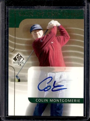 2003 SP Authentic Colin Montgomerie Sign of the Times Auto #CM - Image 1 of 2
