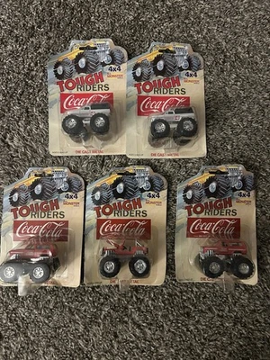 Vehículo Monster Truck Vintage Coca Cola Die Cast Tough Riders - Nuevo Foto 1 de 2