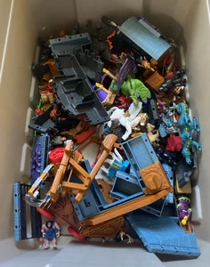 Castello medievale da battaglia Fisher Price Mattel Imaginext 2002 - Foto 1 di 4