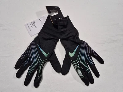 Guantes reflectantes ligeros para correr Nike Therma Dri-Fit multicolor para mujer Foto 1 de 4