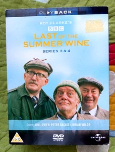 Last Of The Summer Wine Series 3 & 4 DVD, 3-DISC SET BBC | GOOD | REGION-2 - Picture 1 of 2
