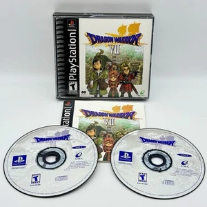 Dragon Warrior VII (Sony PlayStation 1, 2001) PS1, Complete CIB W/ Manual TESTED - Picture 1 of 16
