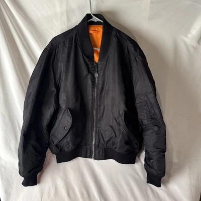 VINTAGE Spiewak Sons Flyers Jacket Mens XL MA1 Reversible Golden Fleece Bomber - Image 1 of 4