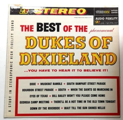 Dukes of Dixieland - The Best of the Dukes of Dixieland LP Record 1961 Audio - Image 1 of 3