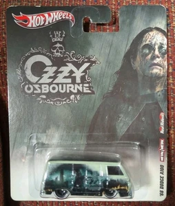 Hot Wheels 1/64 Ozzy Osbourne 66 Dodge A100 Van Real Riders Rock Series RARE - Picture 1 of 6