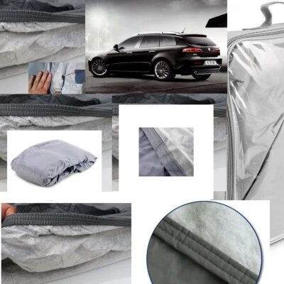 TELO COPRIAUTO TELATO FELPATO PER ALFA ROMEO 159 SPORTWAGON  2006 IMPERMEABILE - Immagine 1 di 4