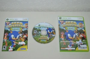 Sega Superstars Tennis - Microsoft Xbox 360 CIB Complete in Box (No arcade disc) - Picture 1 of 4