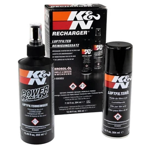 Set De Limpieza De Filtros De Aire K&N Aceite Para Filtros De Aire 99-5003 - Imagen 1 de 8
