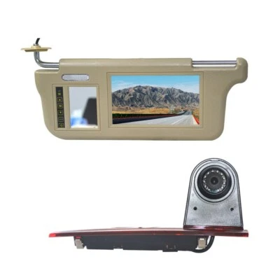 Sun Visor Rear View Mirror Monitor Revering Camera for Ford Transit Custom - Image 1 of 4