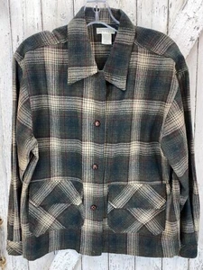 Compagnie Internationale Express braun karierter Blazer aus Wollmischung Damen Small - Bild 1 von 5