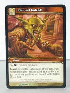 Kim'jael ¡De hecho! - Servants of the Betrayer - 253/264 - WoW TCG - Poco común - Imagen 1 de 6