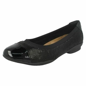 Mujer Unstructured Por Clarks Neenah Jardín Manoletinas Planas - Imagen 1 de 18