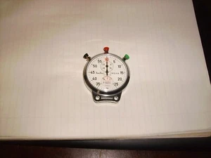 HANHART TROIKA DGM 1902 490 7J 1/10 1/20 STOPPUHR GERMANY FUNKTIONIERT - Bild 1 von 10