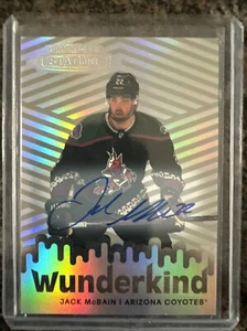 2022-23 Upper Deck Stature - Wunderkind Autographs #W-30 Jack McBain (AU, RC) - Picture 1 of 2
