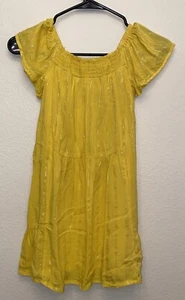 Art Class Girls Yellow Summer Dress 6 - Picture 1 of 5