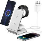 Wireless Charger for Samsung Devices - 4 in 1 Charging Staion for Samsung Galaxy