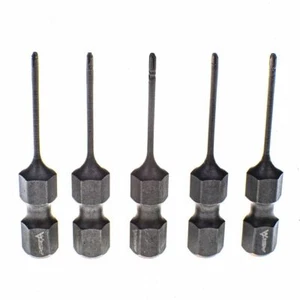 ASTA PH0 Precision 1.4 mm Phillips 1/4" Hex Insert Bit S2 Steel 40mm Pack of 5 - Picture 1 of 2