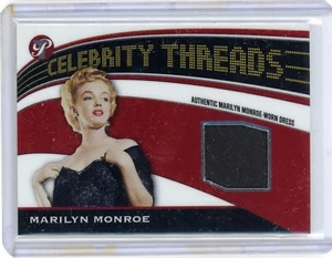 CARTE ROBE USÉE MARILYN MONROE 2005 TOPPS VIERGE #MM "CELEBRITY THREADS" - Photo 1/2