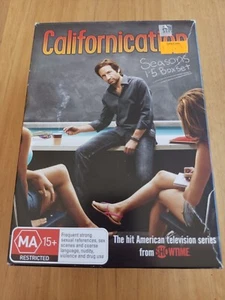 Californication Boxset DVD Complete Season 1-5 VGC R4 - Picture 1 of 2