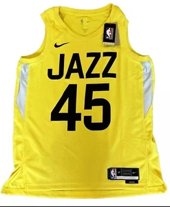 Nike Swingman Icon Trikot Donovan Mitchell Utah Jazz Gelb DN2024 Größe Large 48 - Bild 1 von 6
