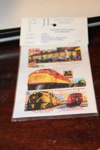 J L Innovative Designs HO Scale 1940s Railroad Billboards Six Total - Picture 1 of 1