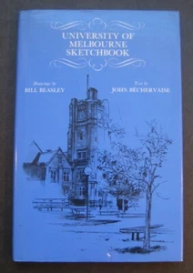 University Of Melbourne Sketchbook with drawings by Bill Beasley John Bechervais - Picture 1 of 8