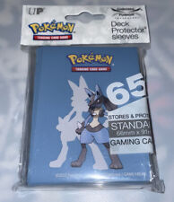 Ultra Pro Pokemon TCG - Deck Protector Sleeves - LUCARIO (65 Sleeves) - New