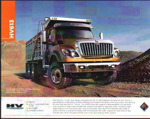 Folleto folleto de camión International ""HV613 - Imagen 1 de 1