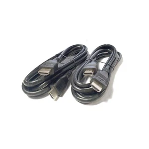 2x BELKIN HIGH SPEED HDMI CABLE WITH ETHERNET 1080P 2M BLACK *NEW #2* F3Y020BF2M - Bild 1 von 1
