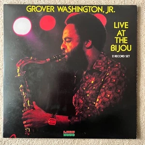 GROVER WASHINGTON LIVE AT THE BIJOU 2LP '77 KUDU JAZZ FUNK RARE GROOVE VG+ - Picture 1 of 3