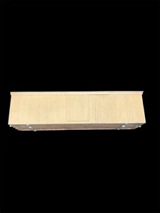 SN3 FNCC UNFINISHED WOODEN BOX CAR WITH TRUCKS AND WHEELS - Picture 1 of 4
