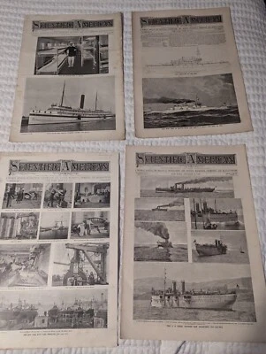 Lot of 11 VTG. Scientific American Magazine's & One Article - Image 1 of 4
