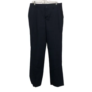 Red Kap Womens Pants 22 Navy Blue Industrial Unhemmed Pocket Work Delivery - Picture 1 of 4