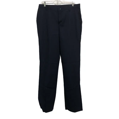 Red Kap Womens Pants 22 Navy Blue Industrial Unhemmed Pocket Work Delivery - Image 1 of 4