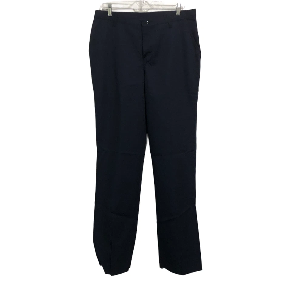 Red Kap Womens Pants 22 Navy Blue Industrial Unhemmed Pocket Work Delivery - Image 1 of 4