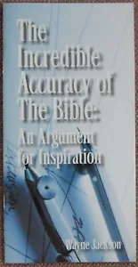 INCREDIBLE ACCURACY OF BIBLE ~ WAYNE JACKSON ~ Church Of Christ ~ FREE SHIPPING - Foto 1 di 3