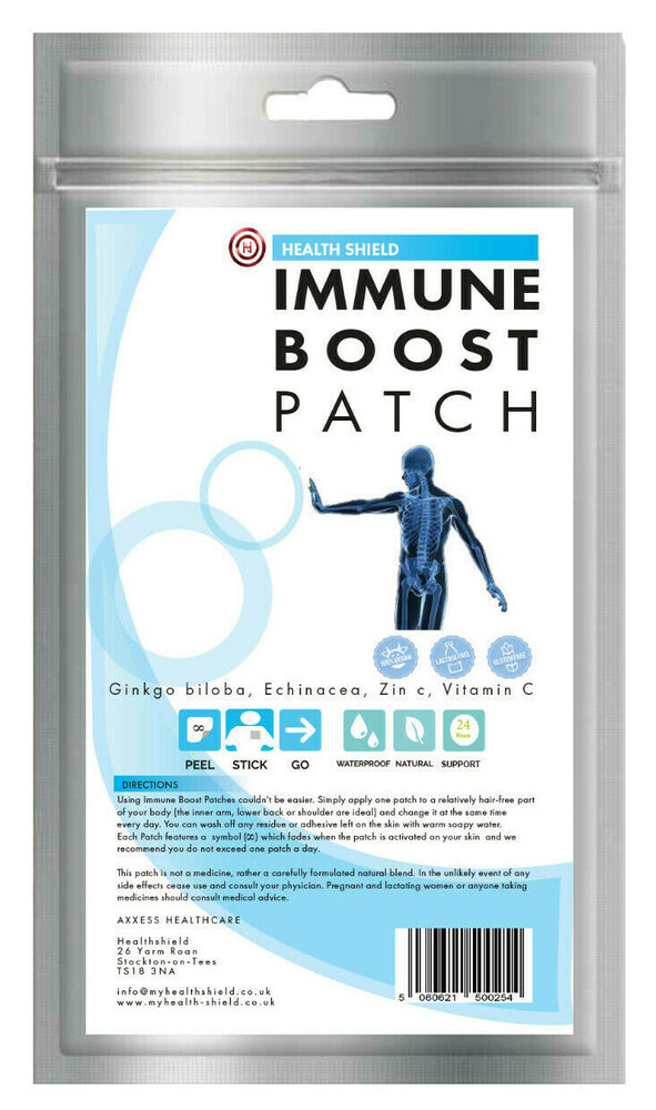 Immune Boost Patch (30 Patches) | Natural Immune Support