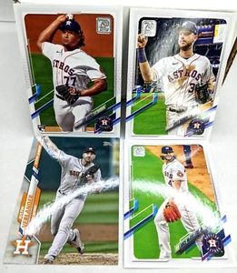 Lotto 2021 Topps Luis Garcia Rookie Card #547 RC Houston Astros verlander - Foto 1 di 3